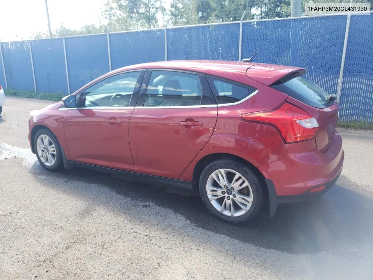 2012 Ford Focus Sel VIN: 1FAHP3M20CL431930 Lot: 70958234