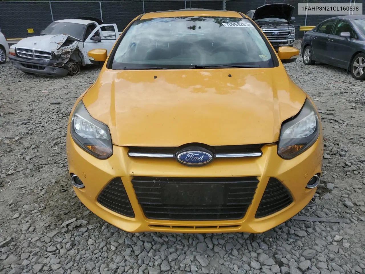 1FAHP3N21CL160598 2012 Ford Focus Titanium