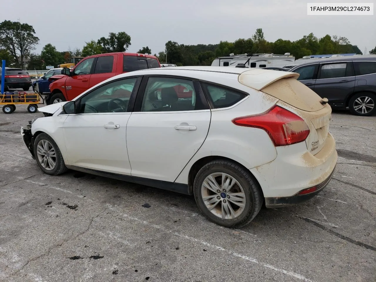 2012 Ford Focus Sel VIN: 1FAHP3M29CL274673 Lot: 71038934