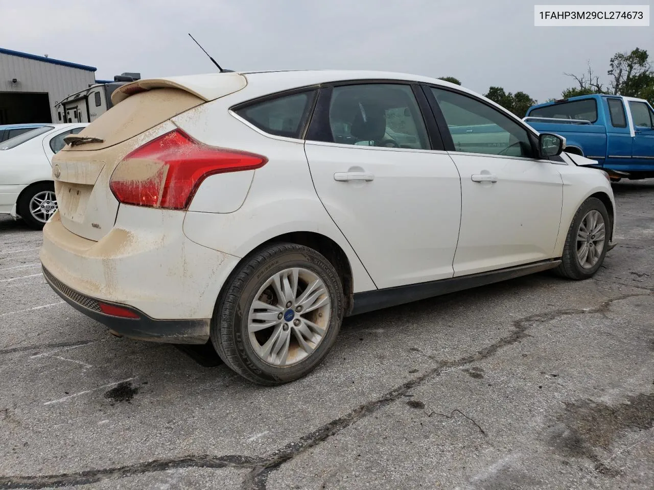 2012 Ford Focus Sel VIN: 1FAHP3M29CL274673 Lot: 71038934