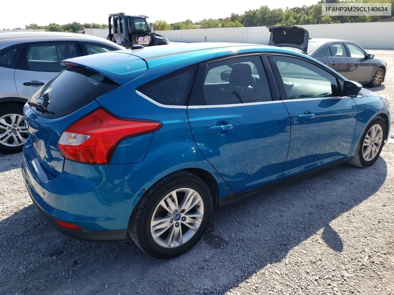 2012 Ford Focus Sel VIN: 1FAHP3M29CL140634 Lot: 71097214