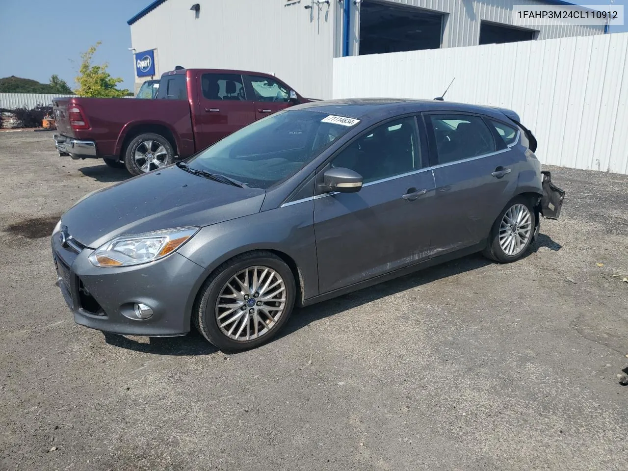 2012 Ford Focus Sel VIN: 1FAHP3M24CL110912 Lot: 71114834