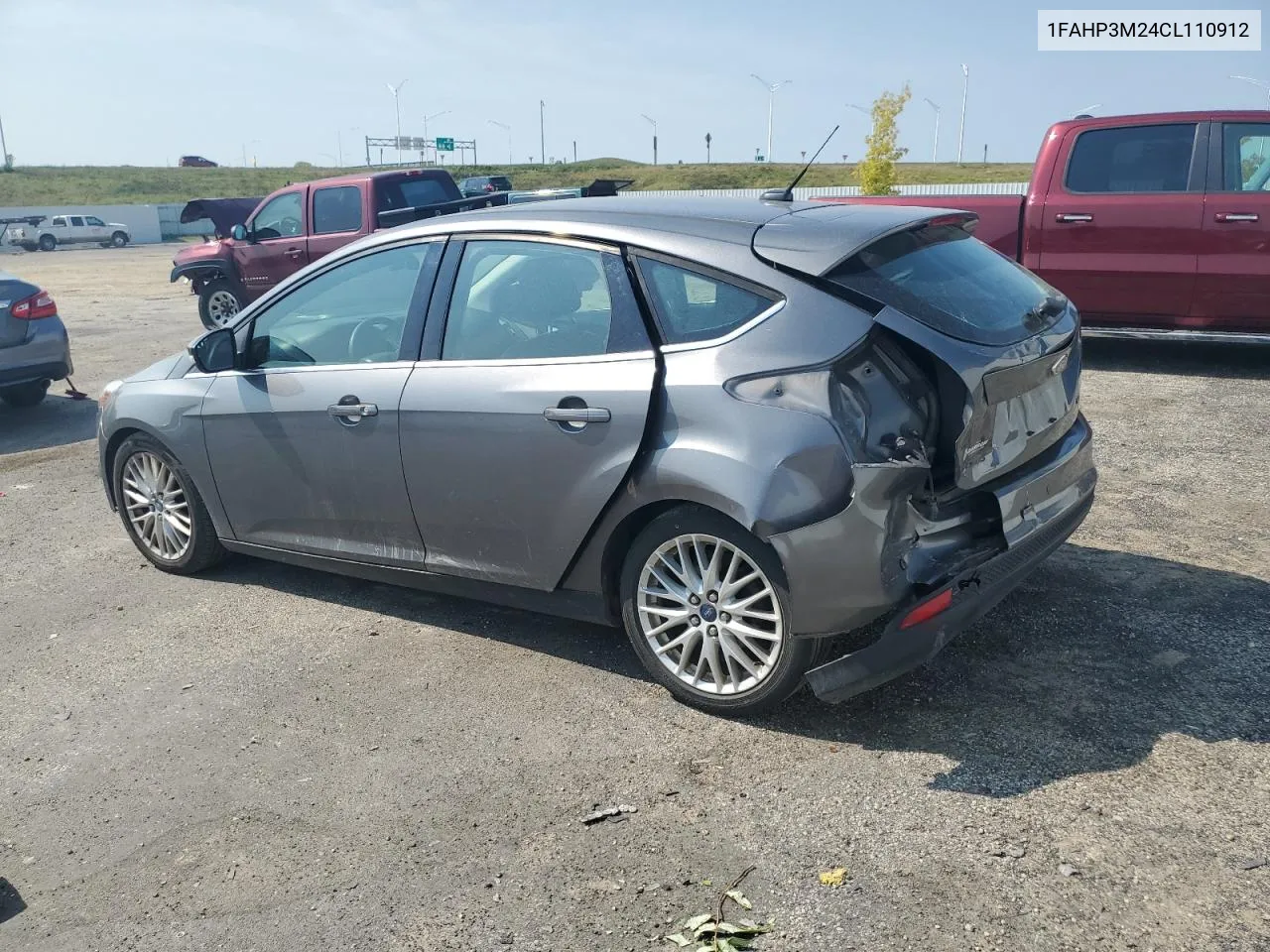 2012 Ford Focus Sel VIN: 1FAHP3M24CL110912 Lot: 71114834