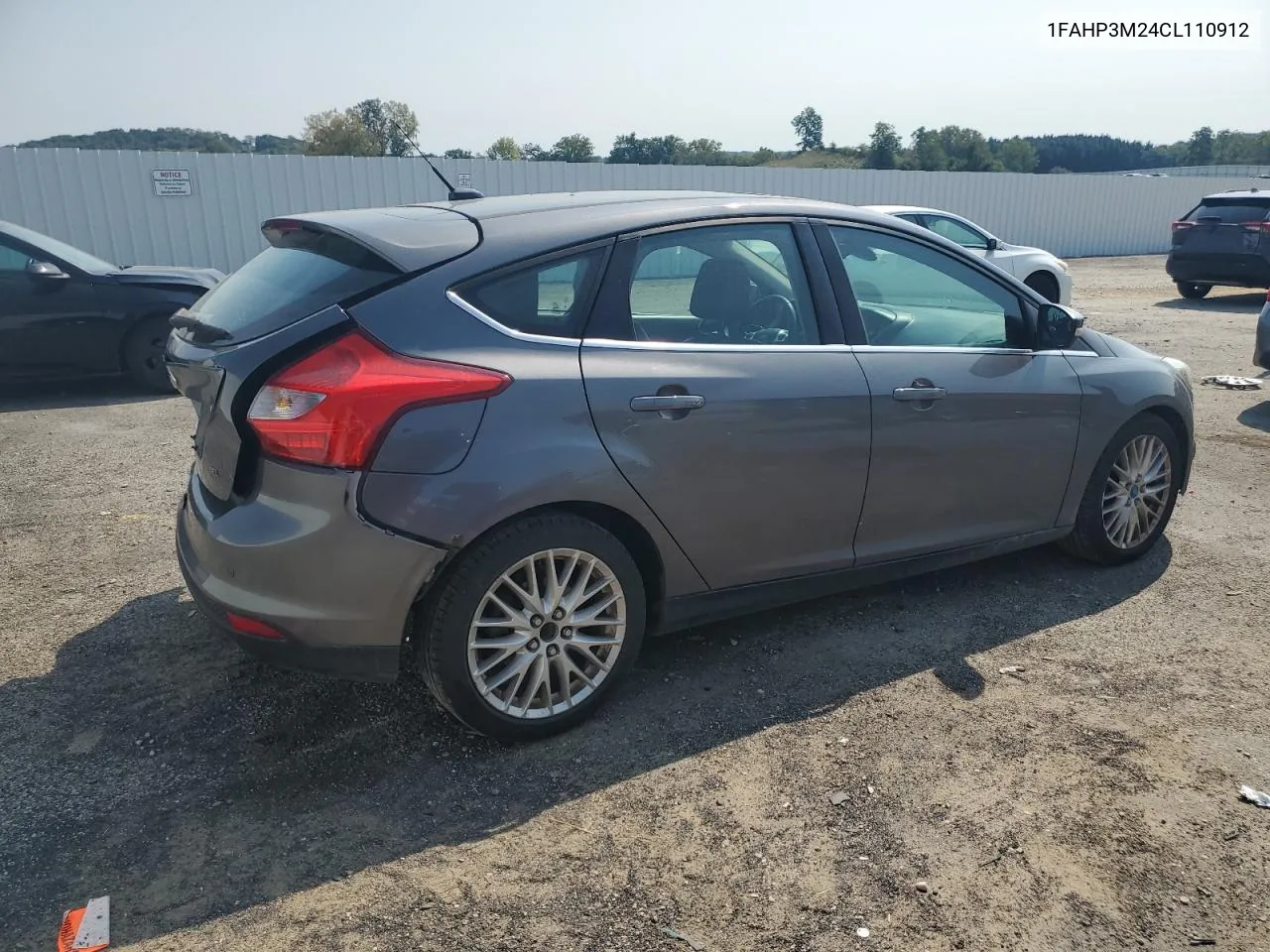 2012 Ford Focus Sel VIN: 1FAHP3M24CL110912 Lot: 71114834