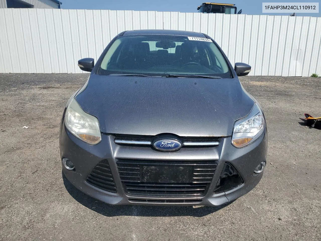 2012 Ford Focus Sel VIN: 1FAHP3M24CL110912 Lot: 71114834