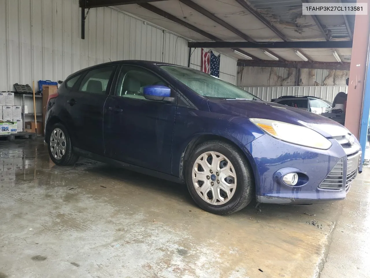 2012 Ford Focus Se VIN: 1FAHP3K27CL113581 Lot: 71119274