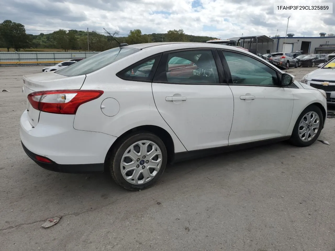 2012 Ford Focus Se VIN: 1FAHP3F29CL325859 Lot: 71120584