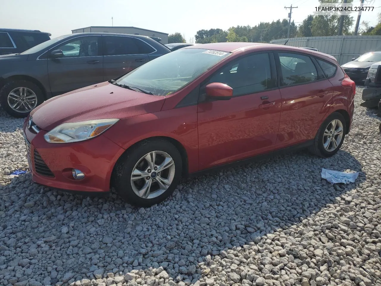 2012 Ford Focus Se VIN: 1FAHP3K24CL234777 Lot: 71252514