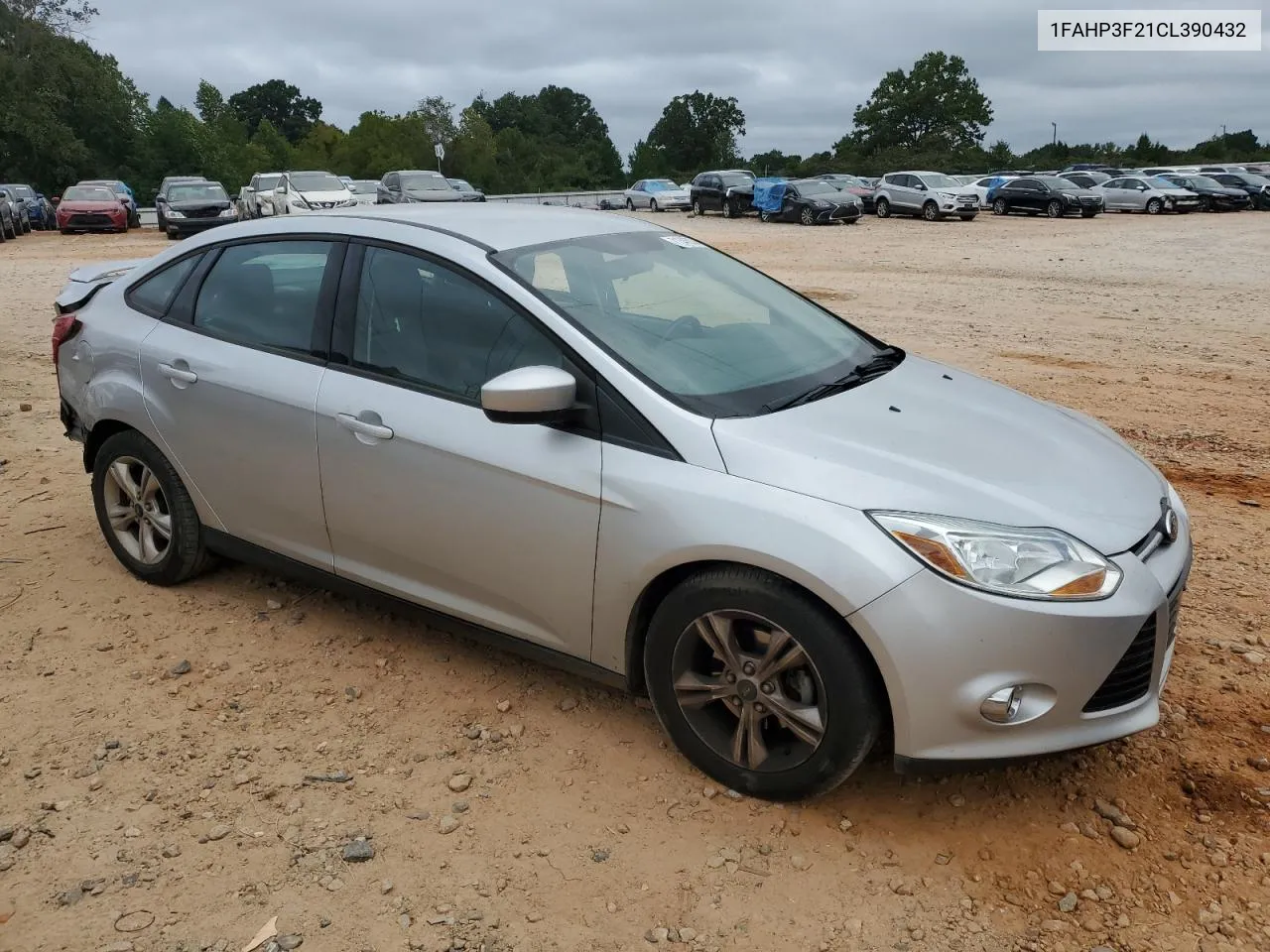 2012 Ford Focus Se VIN: 1FAHP3F21CL390432 Lot: 71346024