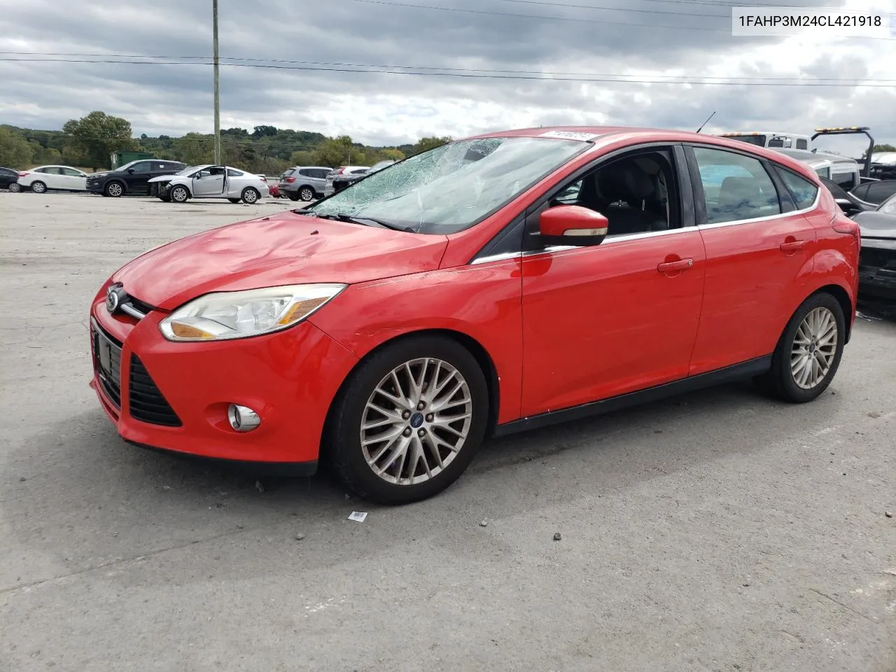 1FAHP3M24CL421918 2012 Ford Focus Sel