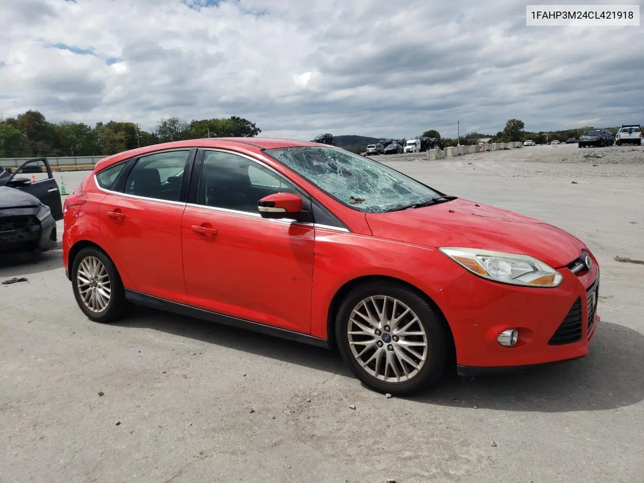 2012 Ford Focus Sel VIN: 1FAHP3M24CL421918 Lot: 71410234