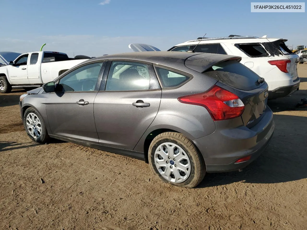 2012 Ford Focus Se VIN: 1FAHP3K26CL451022 Lot: 71499064