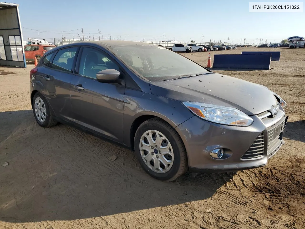 2012 Ford Focus Se VIN: 1FAHP3K26CL451022 Lot: 71499064