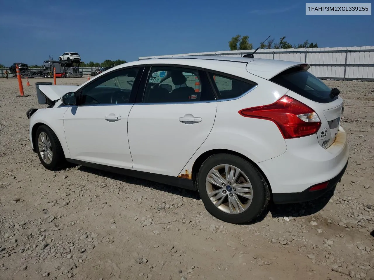 2012 Ford Focus Sel VIN: 1FAHP3M2XCL339255 Lot: 71581684