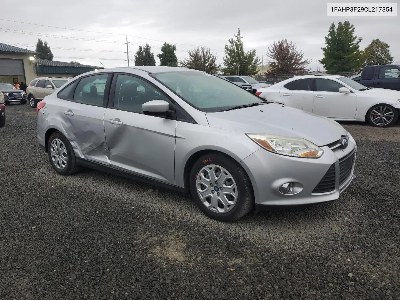 2012 Ford Focus Se VIN: 1FAHP3F29CL217354 Lot: 71593184