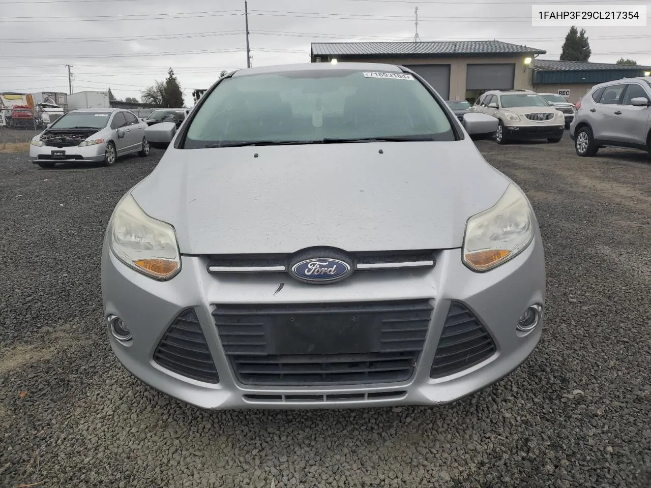 1FAHP3F29CL217354 2012 Ford Focus Se