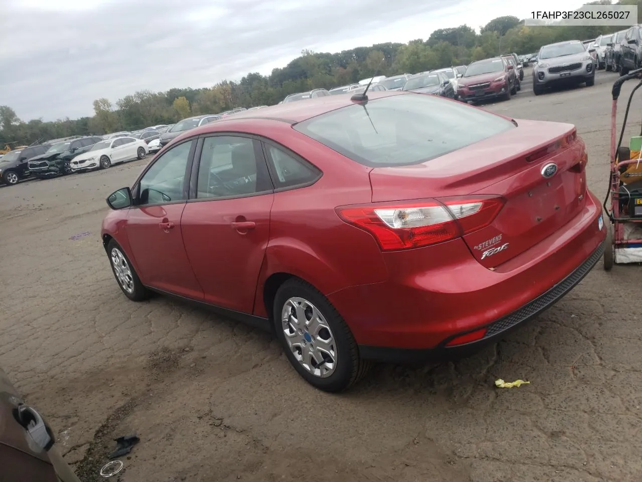 2012 Ford Focus Se VIN: 1FAHP3F23CL265027 Lot: 71623344