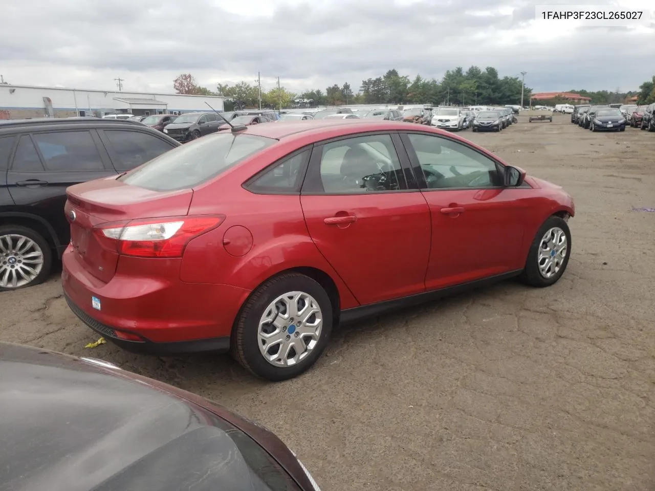 2012 Ford Focus Se VIN: 1FAHP3F23CL265027 Lot: 71623344