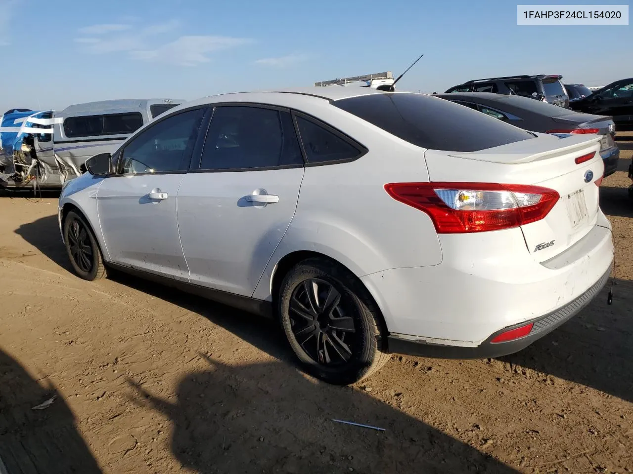 2012 Ford Focus Se VIN: 1FAHP3F24CL154020 Lot: 71642024