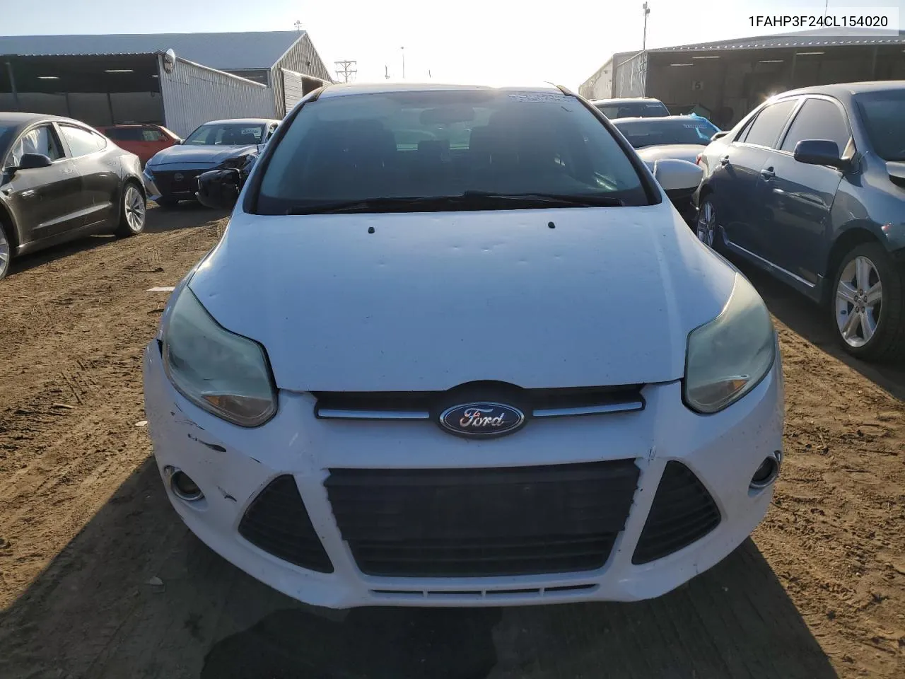 2012 Ford Focus Se VIN: 1FAHP3F24CL154020 Lot: 71642024