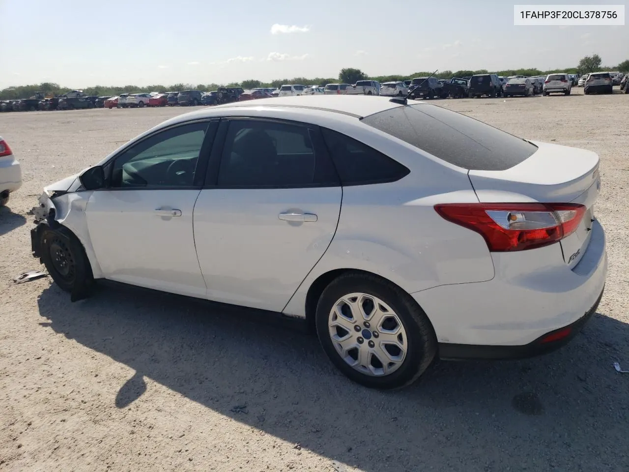 2012 Ford Focus Se VIN: 1FAHP3F20CL378756 Lot: 71674274