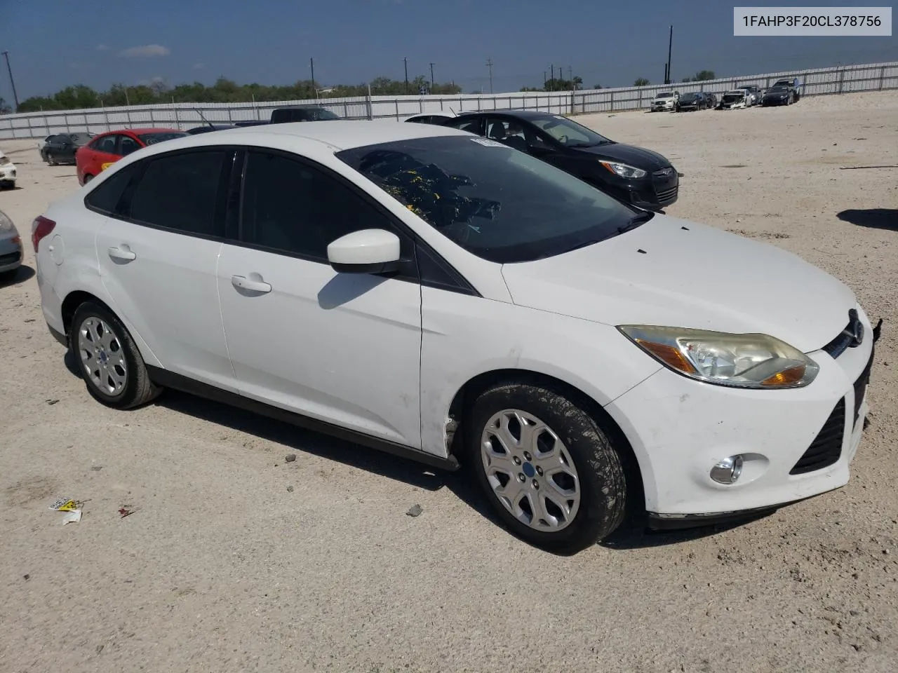 2012 Ford Focus Se VIN: 1FAHP3F20CL378756 Lot: 71674274