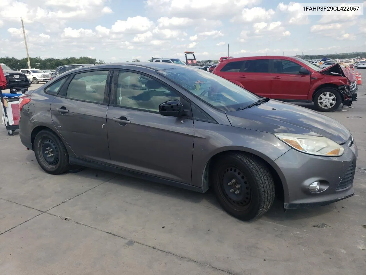 2012 Ford Focus Se VIN: 1FAHP3F29CL422057 Lot: 71676114