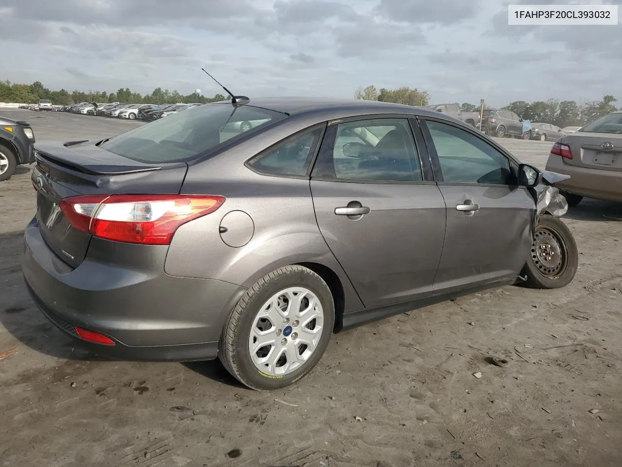 2012 Ford Focus Se VIN: 1FAHP3F20CL393032 Lot: 71686844