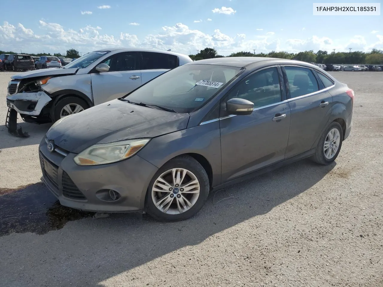 1FAHP3H2XCL185351 2012 Ford Focus Sel