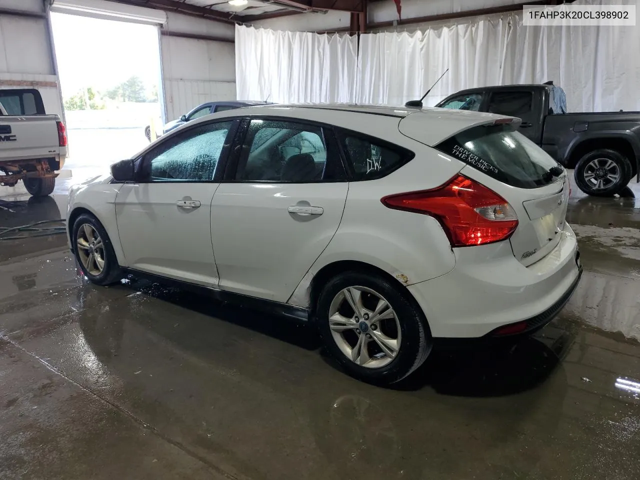 1FAHP3K20CL398902 2012 Ford Focus Se