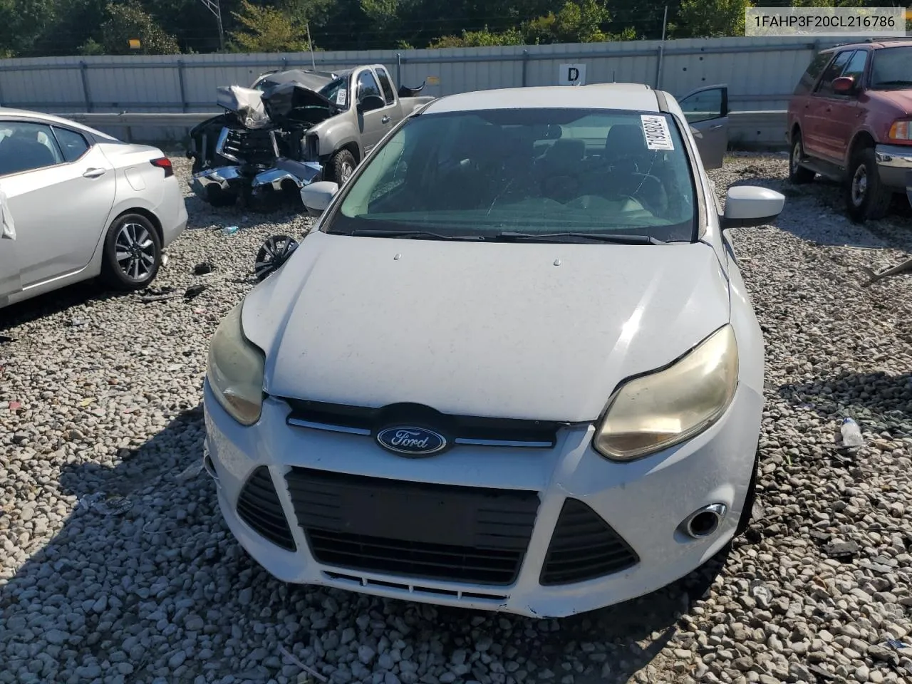 1FAHP3F20CL216786 2012 Ford Focus Se