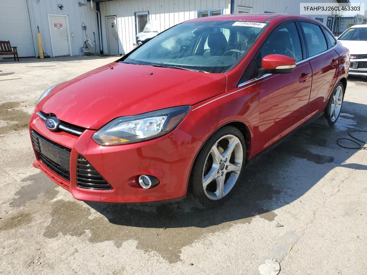 2012 Ford Focus Titanium VIN: 1FAHP3J26CL463303 Lot: 71945964