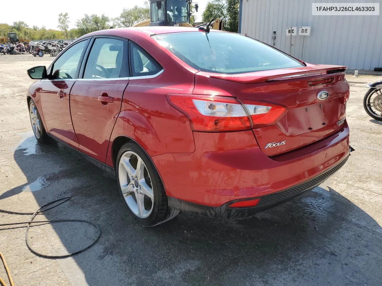 2012 Ford Focus Titanium VIN: 1FAHP3J26CL463303 Lot: 71945964