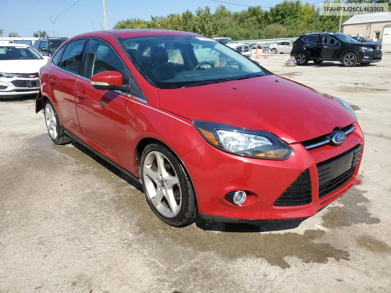 2012 Ford Focus Titanium VIN: 1FAHP3J26CL463303 Lot: 71945964