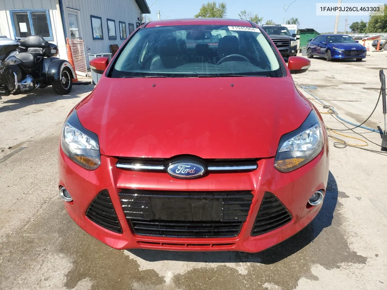 2012 Ford Focus Titanium VIN: 1FAHP3J26CL463303 Lot: 71945964