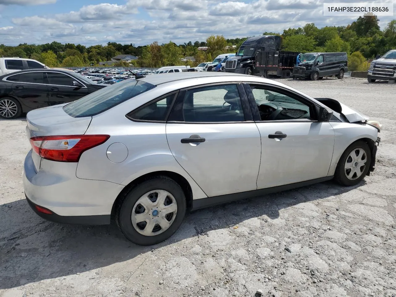 2012 Ford Focus S VIN: 1FAHP3E22CL188636 Lot: 72002794