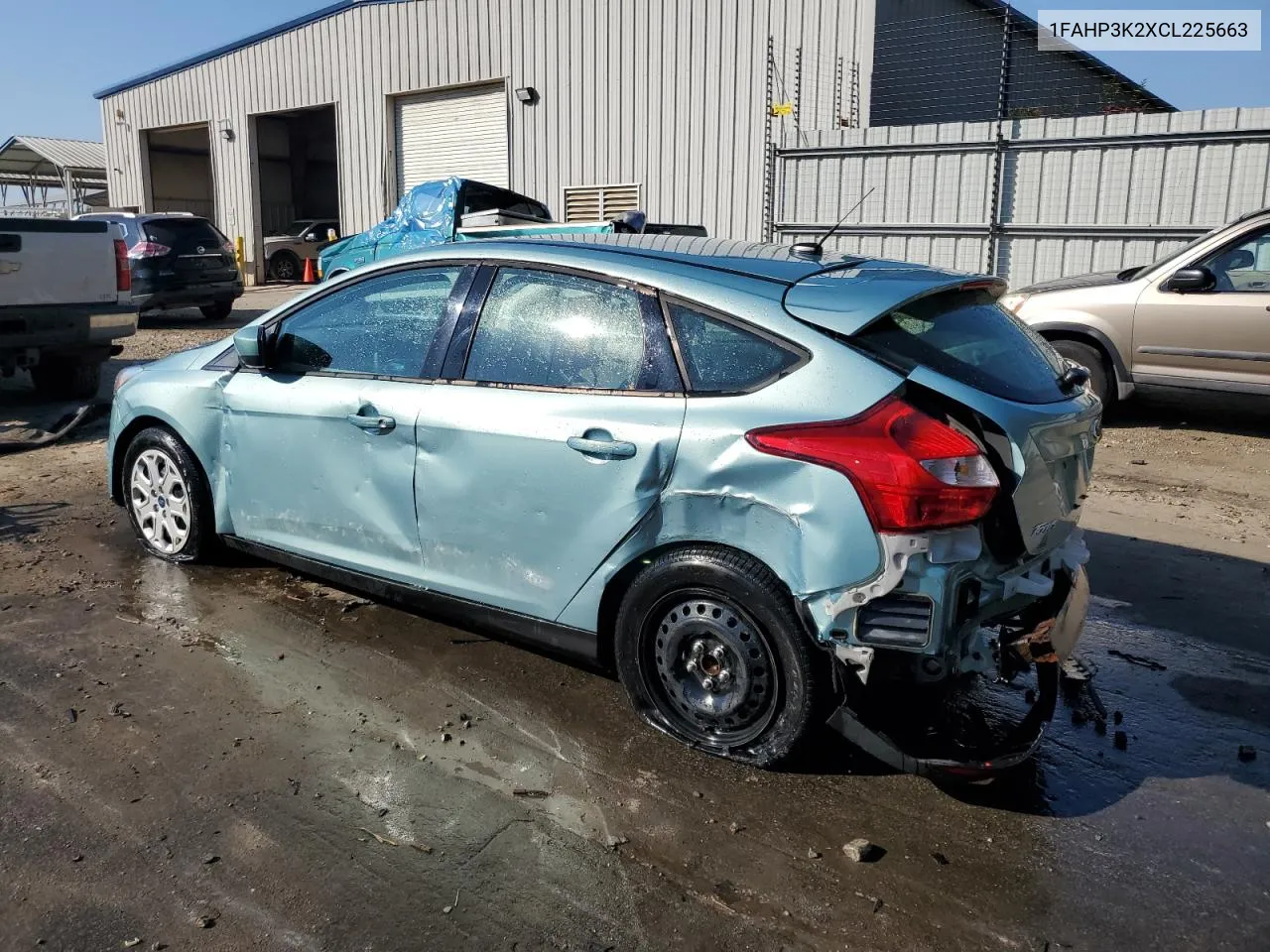 2012 Ford Focus Se VIN: 1FAHP3K2XCL225663 Lot: 72070084