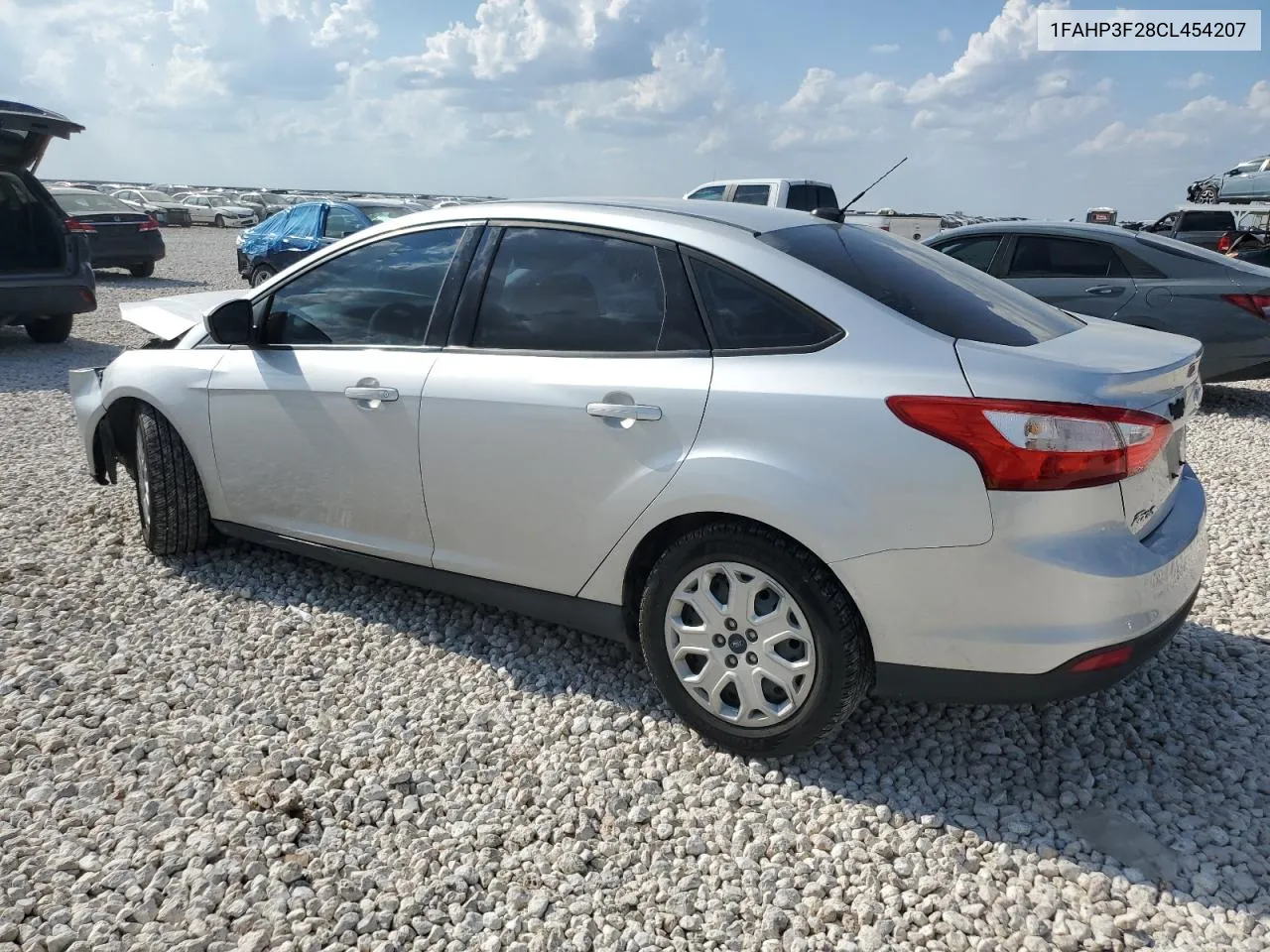 2012 Ford Focus Se VIN: 1FAHP3F28CL454207 Lot: 72165074