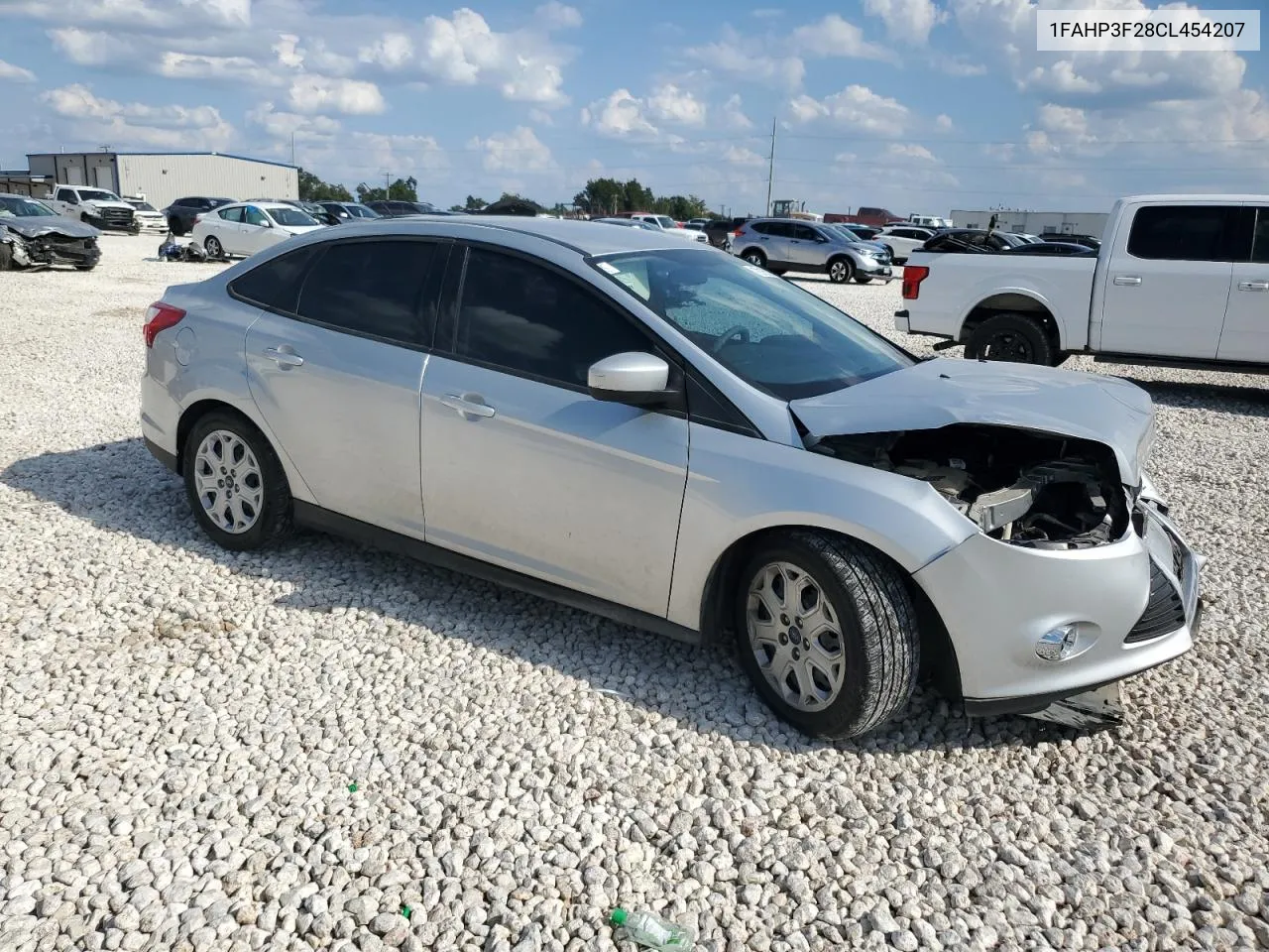 2012 Ford Focus Se VIN: 1FAHP3F28CL454207 Lot: 72165074