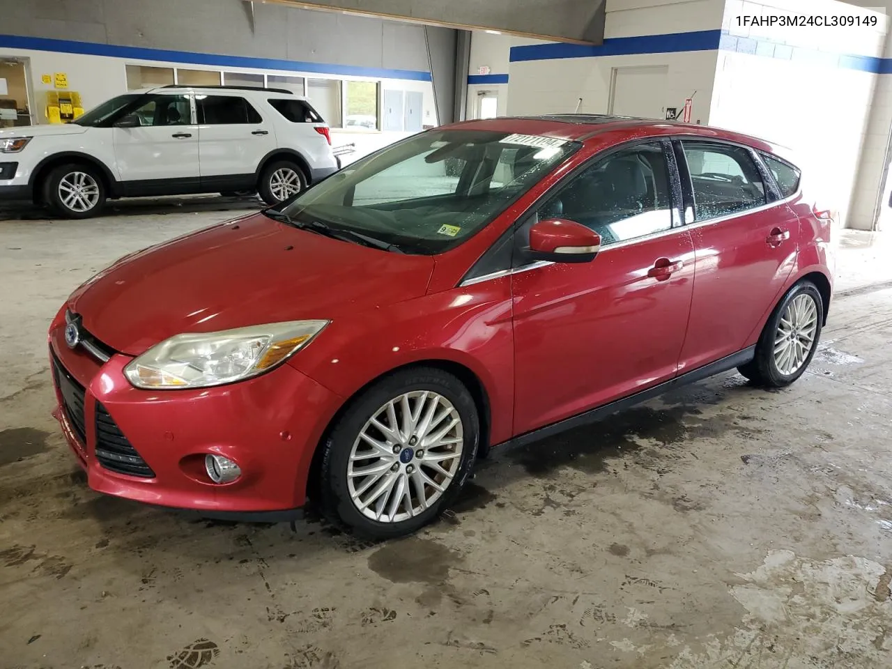 2012 Ford Focus Sel VIN: 1FAHP3M24CL309149 Lot: 72171104