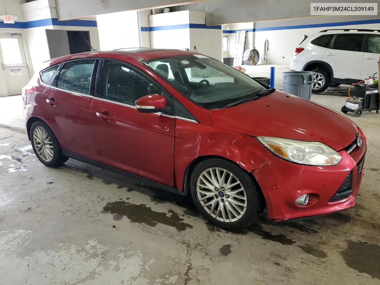 2012 Ford Focus Sel VIN: 1FAHP3M24CL309149 Lot: 72171104