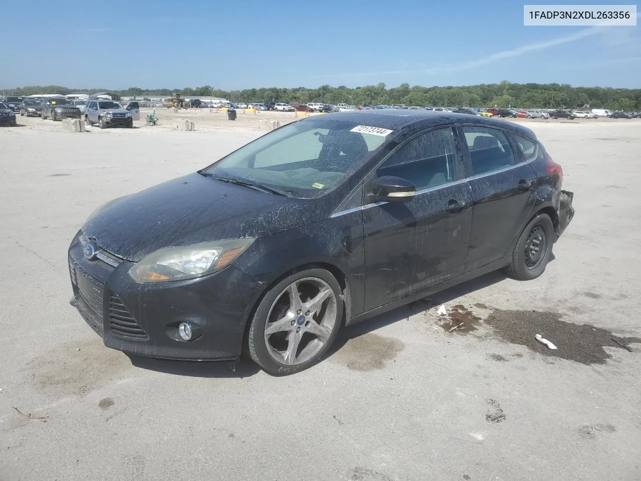 2012 Ford Focus Titanium VIN: 1FADP3N2XDL263356 Lot: 72173744