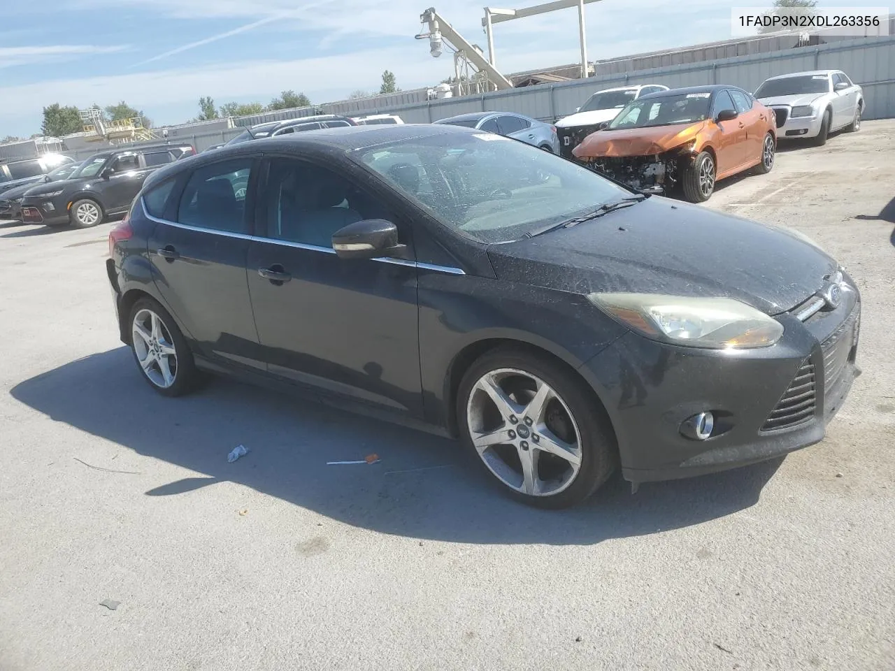 2012 Ford Focus Titanium VIN: 1FADP3N2XDL263356 Lot: 72173744