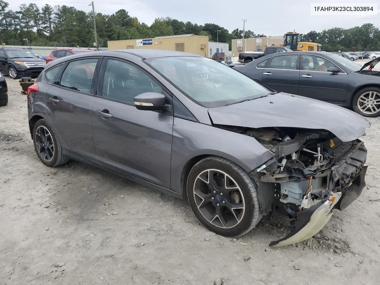 2012 Ford Focus Se VIN: 1FAHP3K23CL303894 Lot: 72182784