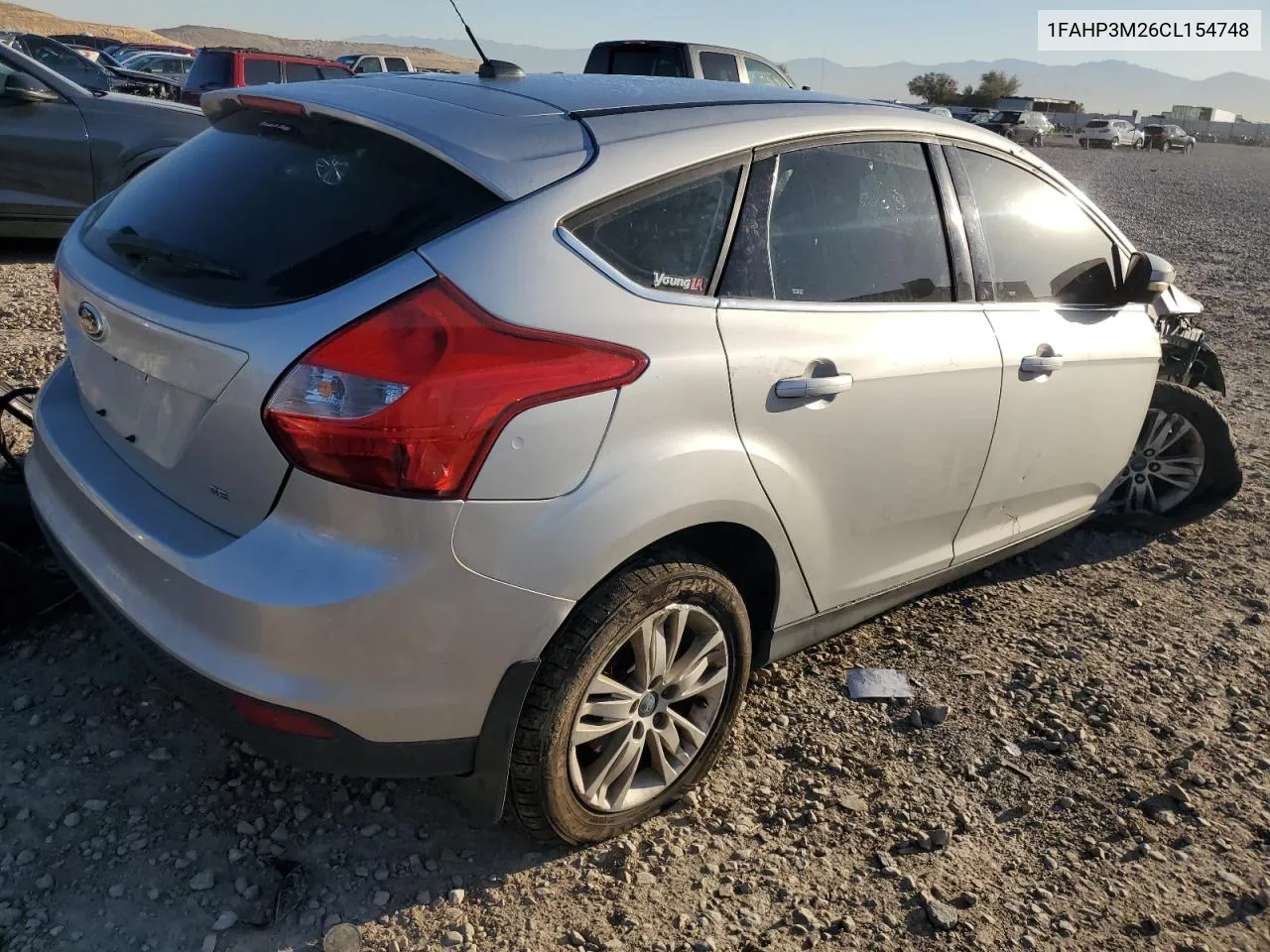 2012 Ford Focus Sel VIN: 1FAHP3M26CL154748 Lot: 72193624