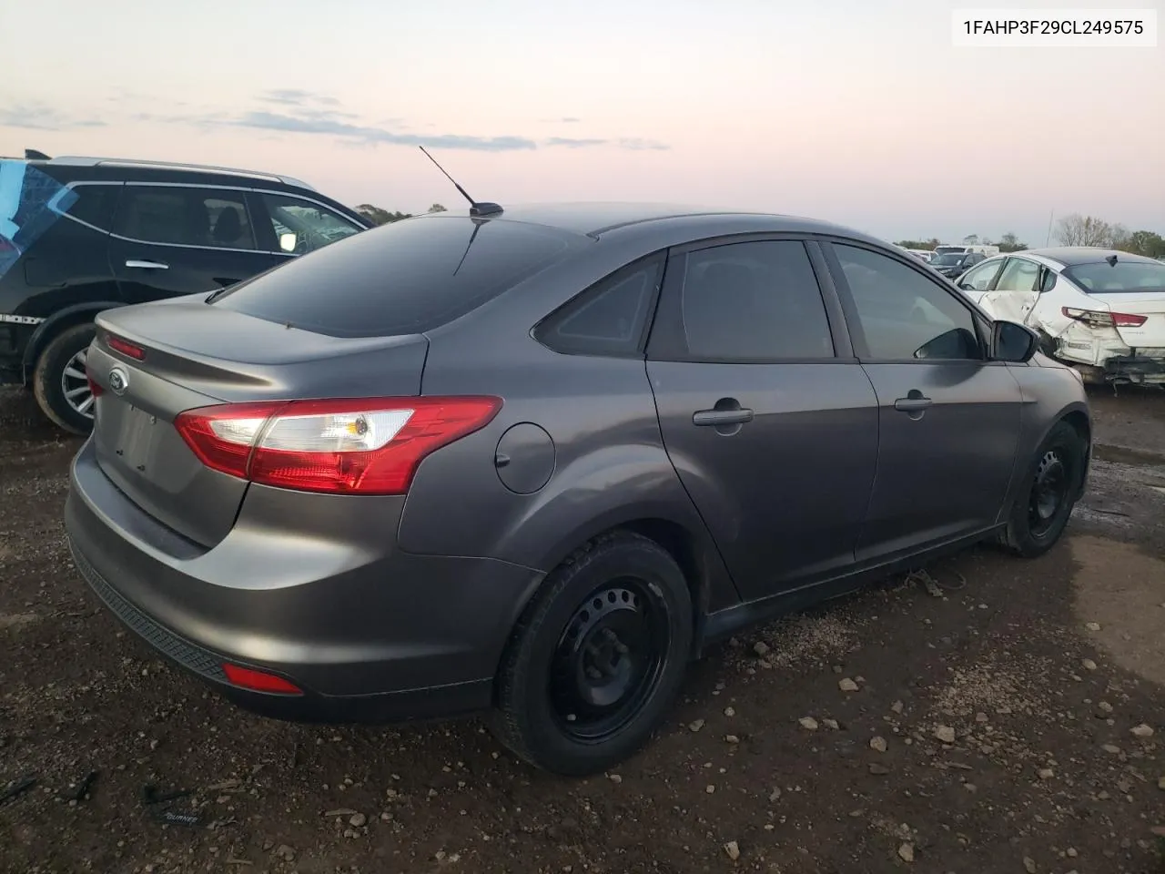 2012 Ford Focus Se VIN: 1FAHP3F29CL249575 Lot: 72270184