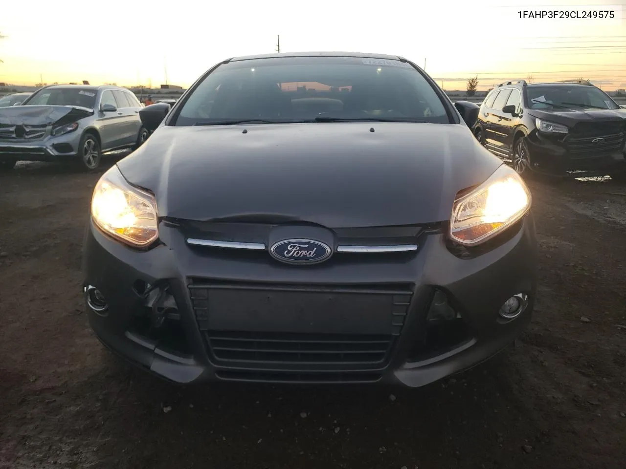 2012 Ford Focus Se VIN: 1FAHP3F29CL249575 Lot: 72270184