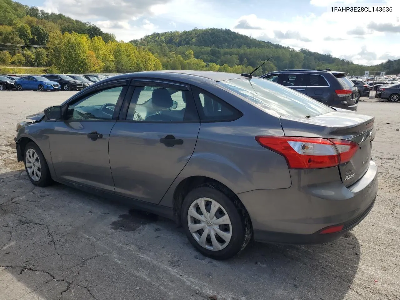 2012 Ford Focus S VIN: 1FAHP3E28CL143636 Lot: 72531864