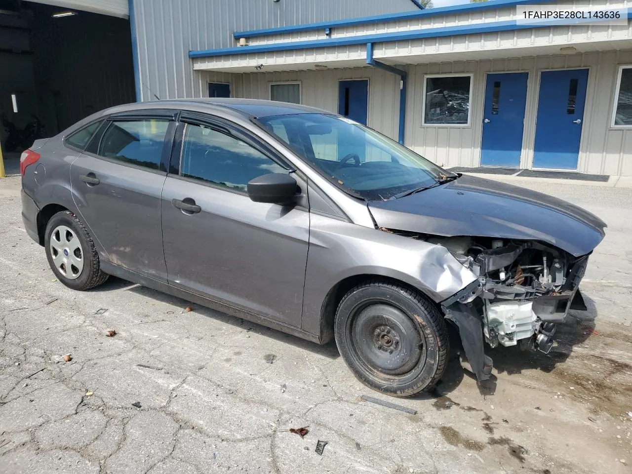 2012 Ford Focus S VIN: 1FAHP3E28CL143636 Lot: 72531864