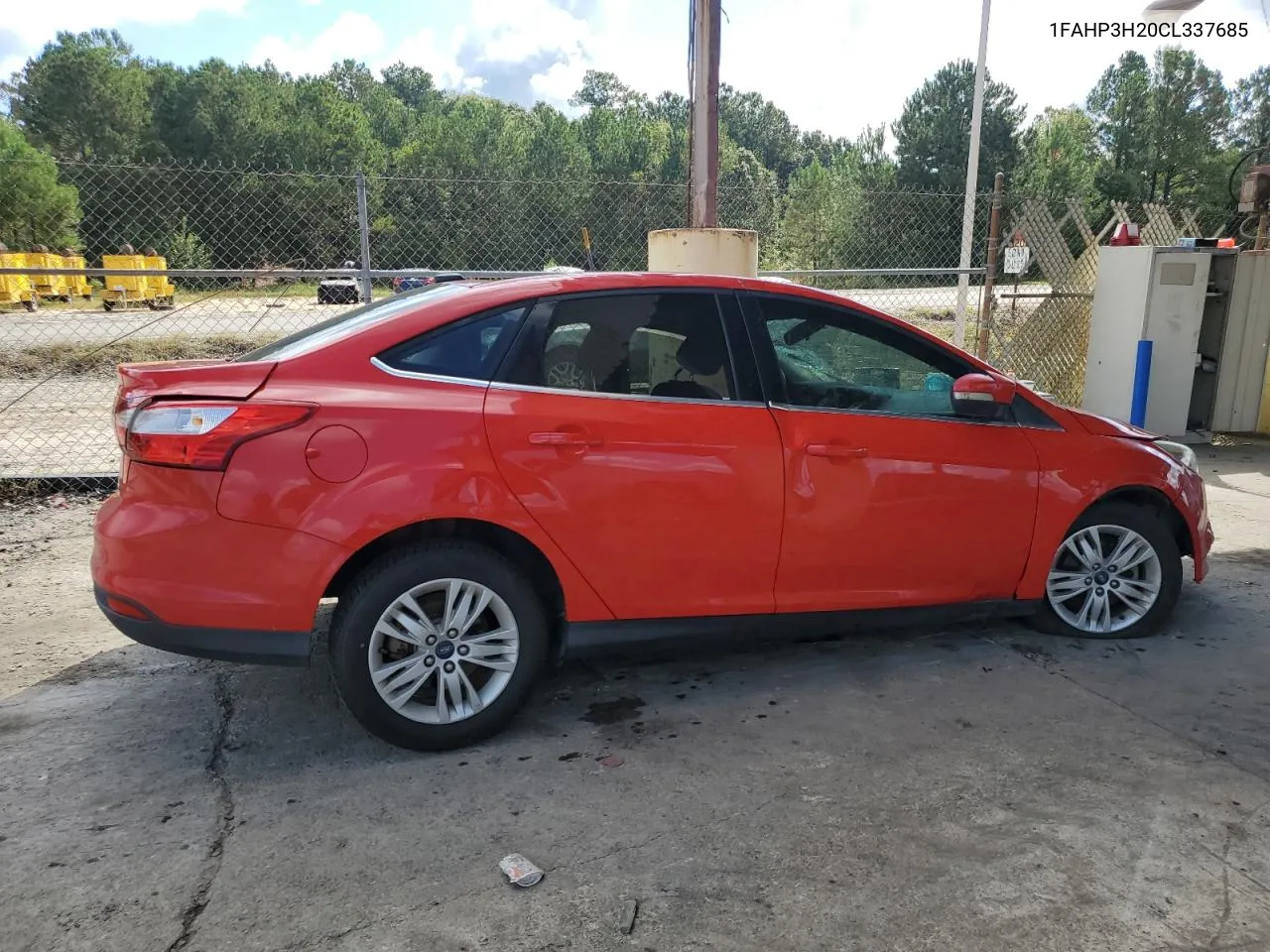 2012 Ford Focus Sel VIN: 1FAHP3H20CL337685 Lot: 72579264